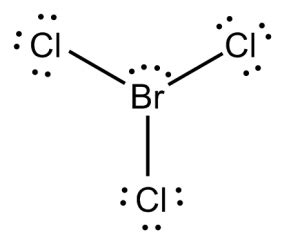 BrCl3 Lewis Structure, Molecular Geometry, Hybridization, and Polarity - Techiescientist