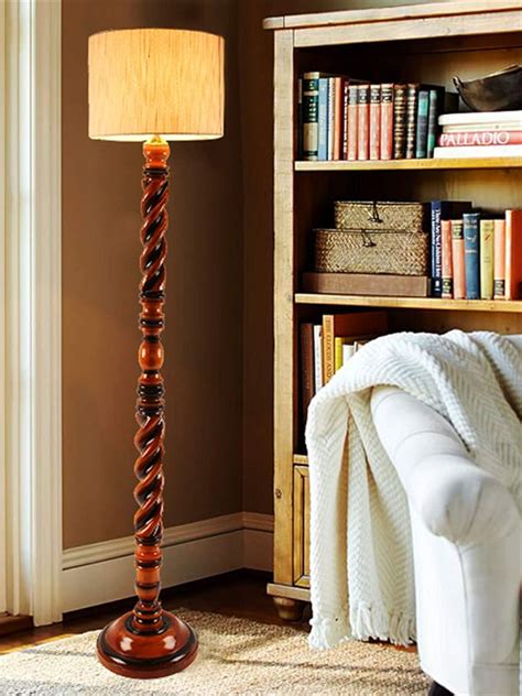 Beverly Studio Galina Wooden Floor Lamp in 2020 | Floor lamps living room, Wooden floor lamps ...