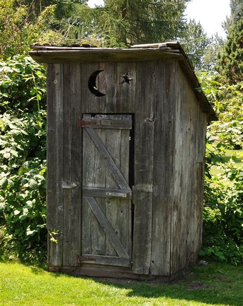 Outhouse | Outhouse, Outdoor toilet, Outhouse bathroom