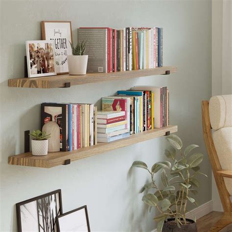 Wall Shelves | Wall bookshelves, Living room shelves, Bookshelves in living room