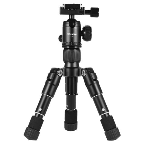 XILETU Lightweight Camera Tripod Compact Aluminum Tripod Desktop Mini Tripod with Ball Head for ...