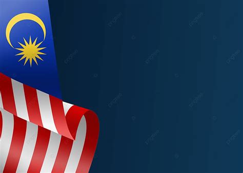 Rot Weiße Cartoon Flagge Malaysia Independence Day Hintergrund, Banner ...