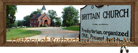 History of Rutherford County North Carolina