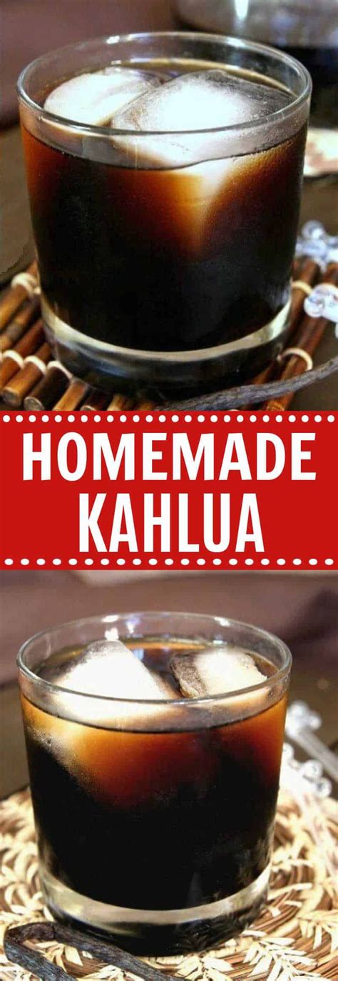 Homemade Kahlua has a perfect balance of sweetness that is shared with ...