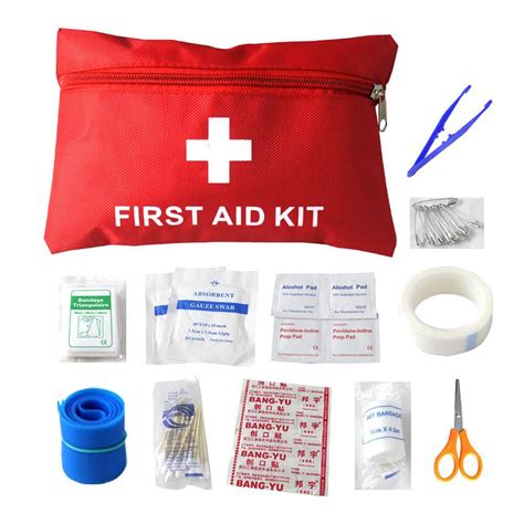 W&G / Portable First Aid Kit Medical Survival Bag,Mini Emergency Bag ...