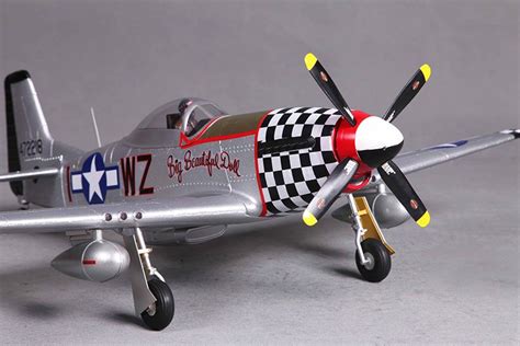 FMS P-51 Mustang V2 Big Beautiful Doll 800mm Wingspan EPO RC Airplane ...