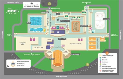 Campus Map — The Jones Center