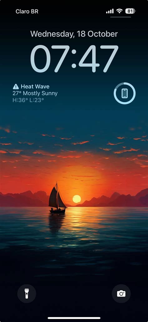 Serene Ocean Sunset Wallpaper : r/iOSsetups