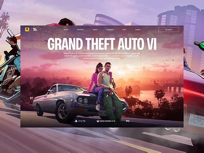 Gta 6 designs, themes, templates and downloadable graphic elements on Dribbble