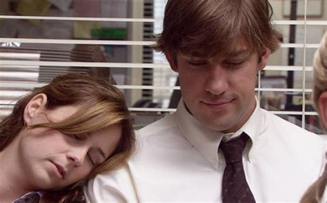 The Office: Jim and Pam's first kiss