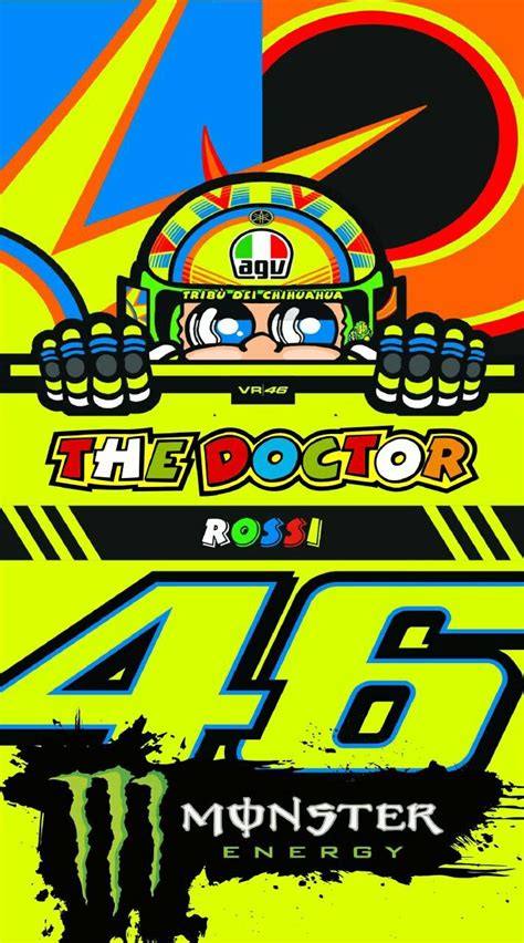 Valentino Rossi Logo Wallpaper