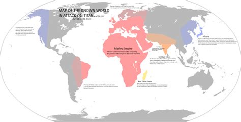 [Manga Spoilers] Map of Attack on Titan : r/ShingekiNoKyojin