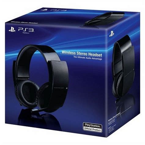 Sony PS3 Playstation 3 Wireless Stereo Headset Boxset