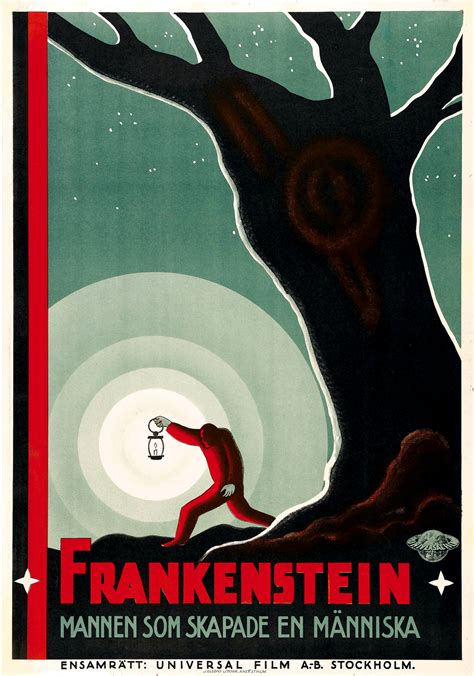 Frankenstein (1931) Swedish Poster – Brian.Carnell.Com