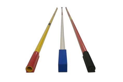 Fibreglass high jump crossbar for competition, length 4m | Greenplay ...