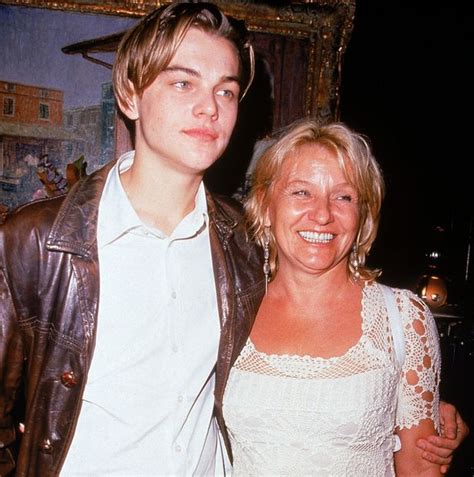 Actor Leonardo DiCaprio with his mother-Irmelin Indenbirken | Celebrities InfoSeeMedia