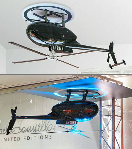 Awesome Upside Down R/C Helicopter Ceiling Fan - TechEBlog