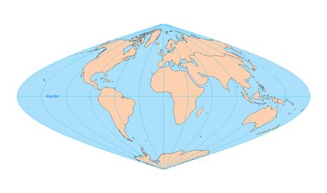 Equal Area Projection Maps Advantages and Examples - GIS Geography