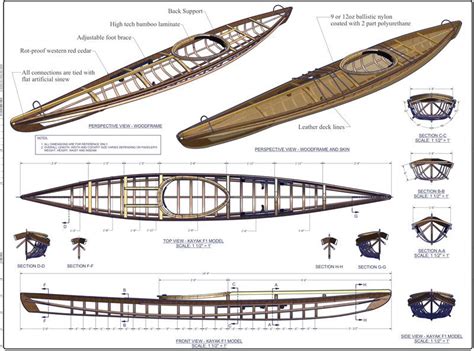 Wooden Kayak for Adventurous Water Sports