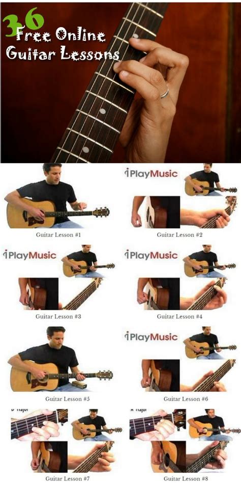 36 Free Guitar Lessons - Perfect For Beginners