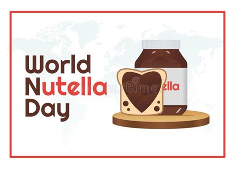 Vector Graphic of World Nutella Day Editorial Stock Photo ...