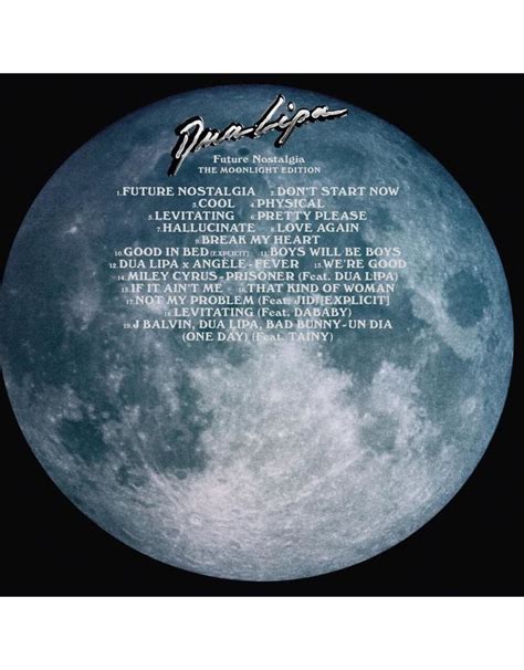 Dua Lipa - Future Nostalgia: The Moonlight Edition (Vinyl) - Pop Music