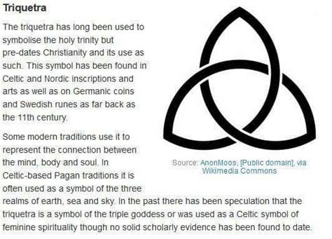 Triquetra | Celtic symbols, Triquetra, Celtic knot tattoo