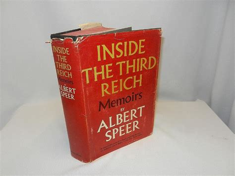 Inside Third Reich Memoirs Albert Speer First Printing - Oct 07, 2017 | Jasper52 in NY