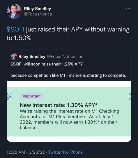 SoFi raised APY to 1.50% - marking the 2nd out-of-nowhere increase. : r/sofistock