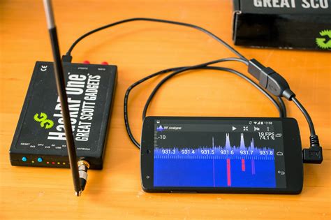 Mantz Tech: RF Analyzer - Explore the frequency spectrum with the HackRF on an Android device