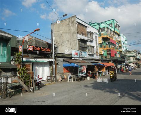 0503 C-26 Road Capulong Raxabago Streets Barangays Tondo, Manila Stock ...