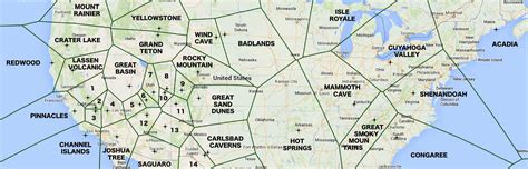 Find The Closest National Park With This Handy Map