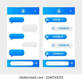 9,942 Chat App Mockup Images, Stock Photos & Vectors | Shutterstock