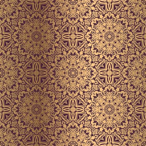 Premium Vector | Royal wallpaper seamless floral pattern