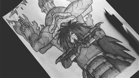 Madara Uchiha Susanoo Drawing