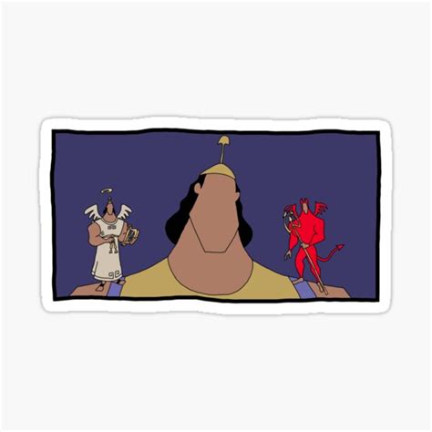 "Kronk - Emperor's New Groove" Sticker for Sale by RyallDesign | Redbubble