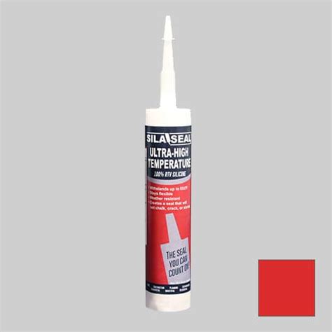 Hi-Temp 600° Red Silicone Sealant | Case of 12 | Sila Seal