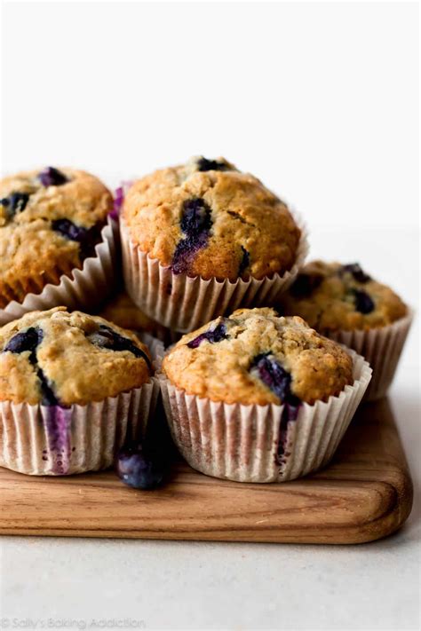 Blueberry Oatmeal Muffins - Sally's Baking Addiction