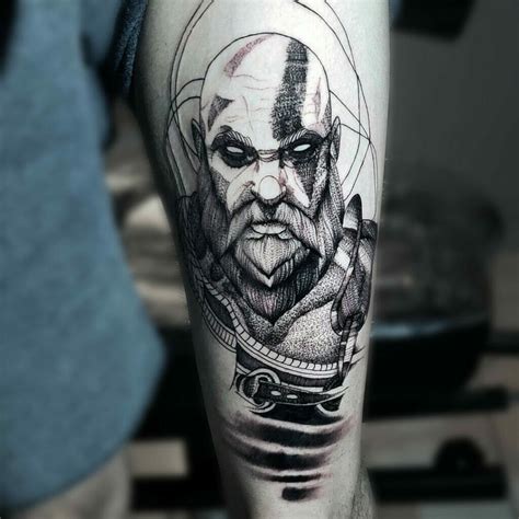 101 Best Kratos Tattoo Ideas You Have To See To Believe!