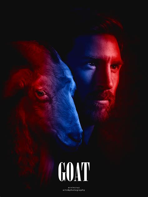 Lionel Messi 'GOAT' Poster | ubicaciondepersonas.cdmx.gob.mx