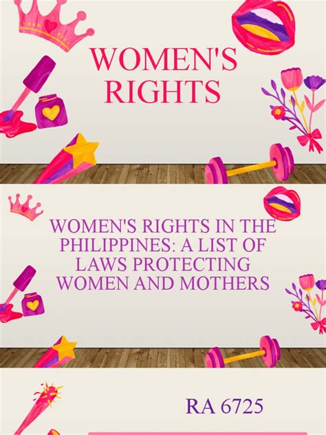 Women's Rights in The Philippines | PDF | Gender Studies | Discrimination & Race Relations