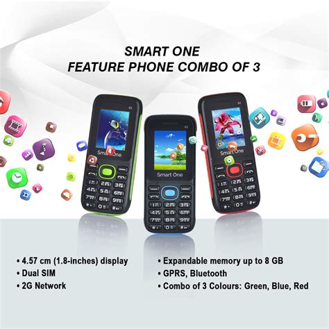 Buy Smart One Feature Phone Combo of 3 Online at Best Price in India on ...