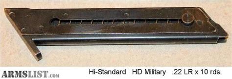 ARMSLIST - Want To Buy: High-Standard HD Military 22LR magazine