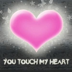 animated free gif: you touch my heart .gif Animated Free eCards ...