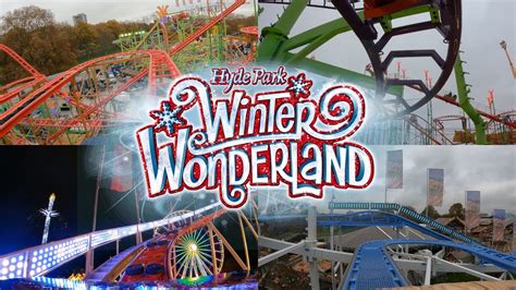 Roller Coasters at Hyde Park Winter Wonderland 2021 | 8 4K On-Ride POVs ...