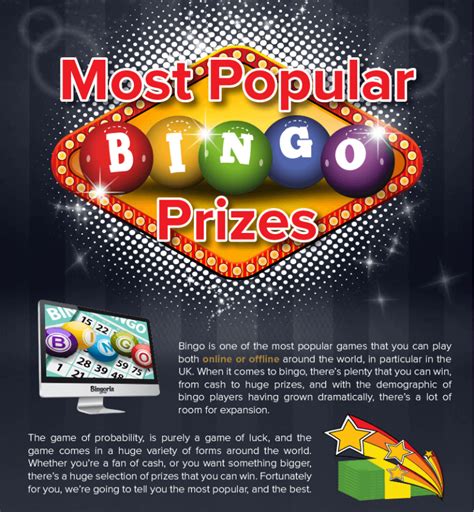 Most Popular Prizes for Bingo Night