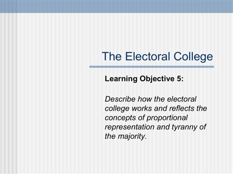 Electoral College