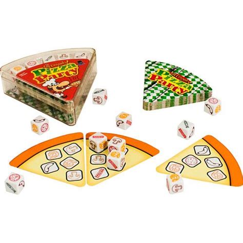 Pizza Party Board Game | Pizza party games, Pizza party, Dice games