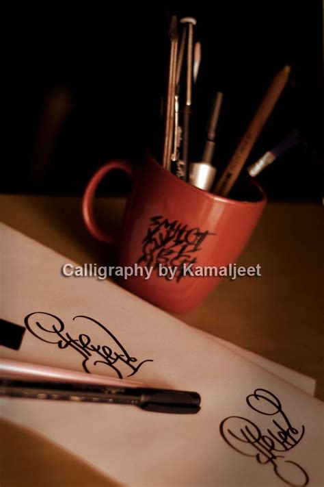 Punjabi calligraphy for tattoos | Caligraphy, Calligraphy, Glassware