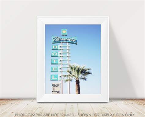 Retro Motel Photography, Flamingo Hotel, Mid Century Modern, Vintage ...